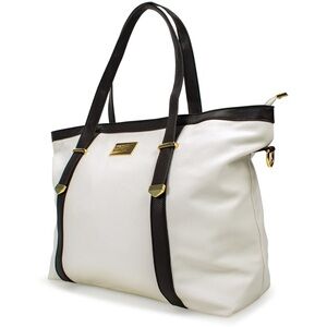 NWT Badgley Mischka Brand
Anna Vegan Leather Tote Weekender Travel Bag